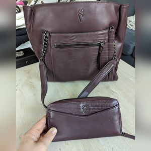 Simply Vera Wang Purse & Matching Wallet